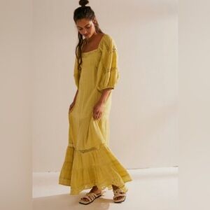 Free People All the Attitude Maxi Dress BRAND NEW W/OUT TAG